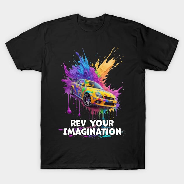 Chromatic Velocity: Ignite Your Imagination T-Shirt by star trek fanart and more